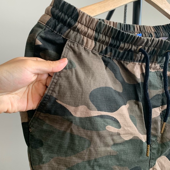 HM camo Cotton twill joggers size Man EU30 - Picture 4 of 6